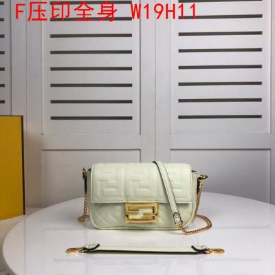 wholesale quality fendi bags full embossed f logo beige