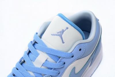 wholesale quality air jordan 1 travis scott x air jordan 1 low white blue