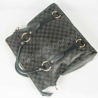 discount louis vuitton handbags leather n41232 black wholesale