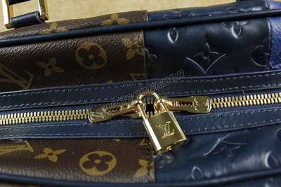 discount louis vuitton handbags monogram canvas m40504 blue wholesale