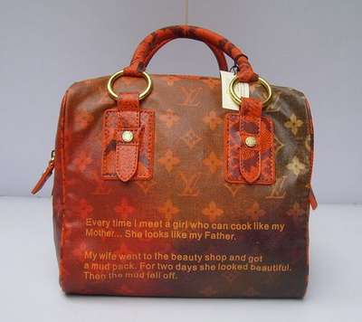 Discount Louis Vuitton Handbags Monogram Jokes 95737 orange Wholesale