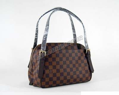 Discount Louis Vuitton Handbags Damier Ebene Canvas N51174 Coffee Wholesale