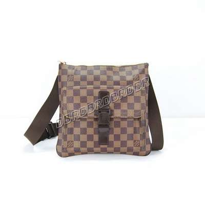 discount louis vuitton handbags damier ebene canvas n51127 coffee shoulder bag wholesale