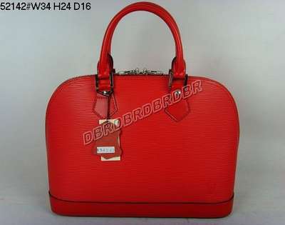 Discount Louis Vuitton Handbags Epi Leather M52142 orange Wholesale