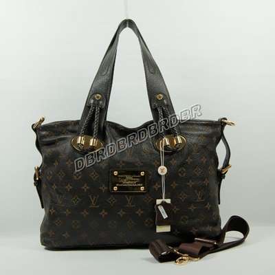 Discount Louis Vuitton Handbags Leather M95118 Coffee Wholesale