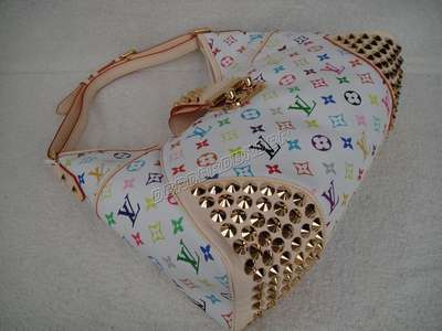 discount louis vuitton handbags monogram multicolore m40311 white wholesale