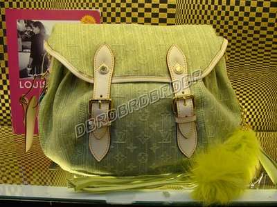 Discount Louis Vuitton Handbags Monogram Denim M95855 qianlv Wholesale