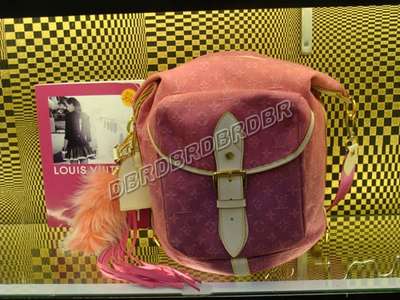 discount louis vuitton handbags monogram denim m95872 pink wholesale