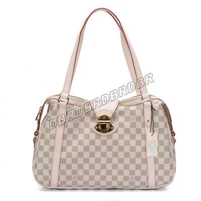 Discount Louis Vuitton Handbags Damier Azur Canvas N42220 white Wholesale