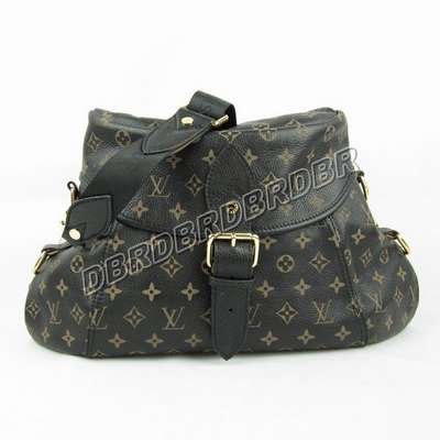 Discount Louis Vuitton Handbags Leather M93183 black Wholesale