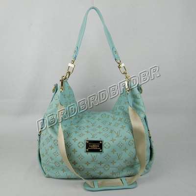 Discount Louis Vuitton Handbags Leather M95019 blue Wholesale