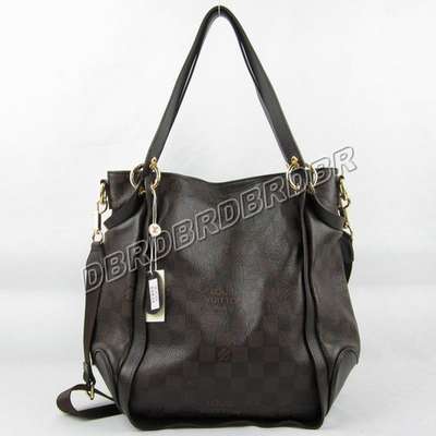 Discount Louis Vuitton Handbags Leather N41306 Coffee Wholesale