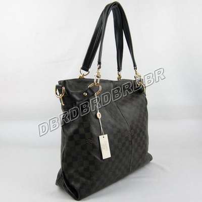 discount louis vuitton handbags leather n98583 black wholesale