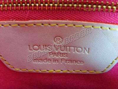 discount louis vuitton handbags monogram vernis m93516 rose red wholesale