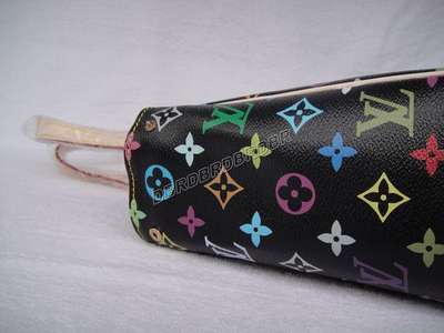 discount louis vuitton handbags monogram multicolore m40095 black wholesale