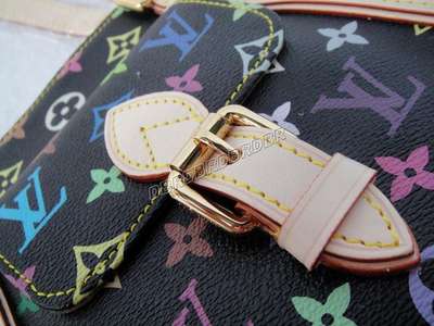 discount louis vuitton handbags monogram multicolore m40095 black wholesale