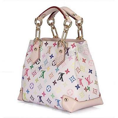 discount louis vuitton handbags monogram multicolore m40047 white wholesale