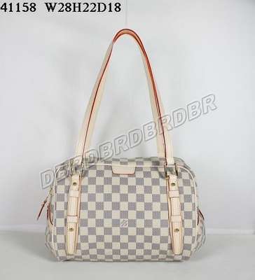 Discount Louis Vuitton Handbags Damier Azur Canvas N41158 white Wholesale