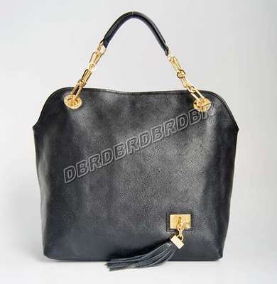 discount louis vuitton handbags leather m97831 black wholesale