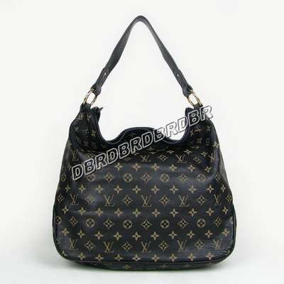 Discount Louis Vuitton Handbags Leather M40353 black Wholesale