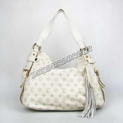 Discount Louis Vuitton Handbags Leather M95030 beige white Wholesale