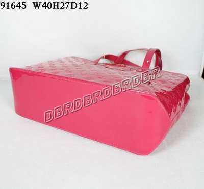 discount louis vuitton handbags monogram vernis m91645 rose red wholesale