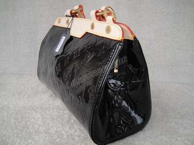 discount louis vuitton handbags monogram vernis m91622 small black wholesale