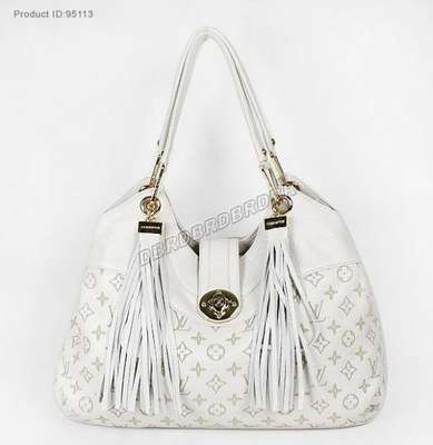 Discount Louis Vuitton Handbags Monogram Mahina 95113 Wholesale