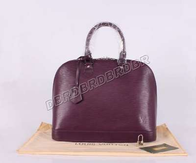 discount louis vuitton handbags epi leather m59316 claret-red wholesale