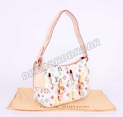 discount louis vuitton handbags monogram multicolore m40053 white multicolor wholesale