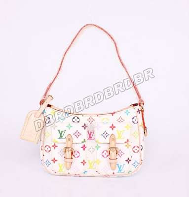 discount louis vuitton handbags monogram multicolore m40053 white multicolor wholesale