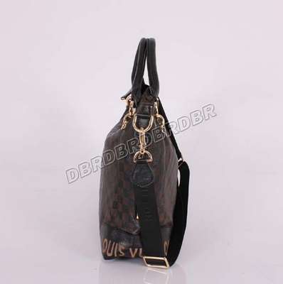 discount louis vuitton handbags leather m98108 black/gray wholesale