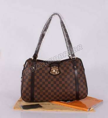 Discount Louis Vuitton Handbags Damier Ebene Canvas N42220 coffee Wholesale