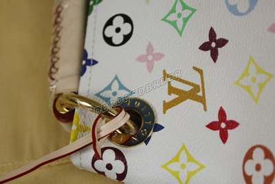 discount louis vuitton handbags monogram multicolore m40249 white multicolor wholesale