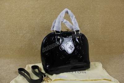 discount louis vuitton handbags monogram vernis m91606 blk wholesale