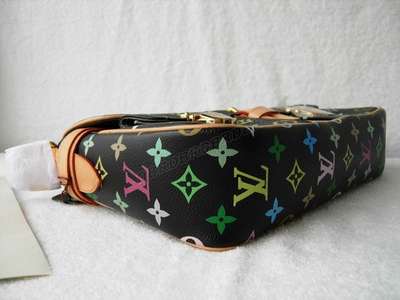 discount louis vuitton handbags monogram multicolore m40027 black wholesale