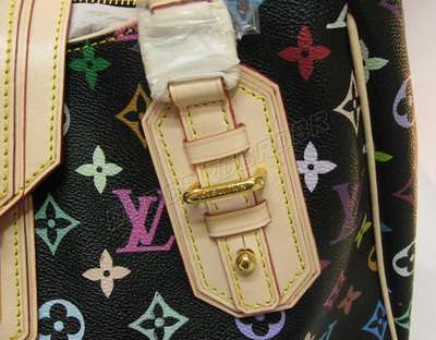 discount louis vuitton handbags monogram multicolore m93555 black wholesale