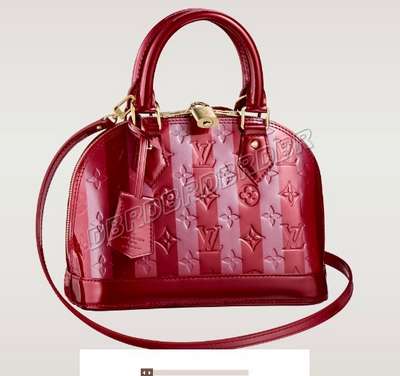 Discount Louis Vuitton Handbags Monogram Vernis M91700 red Wholesale