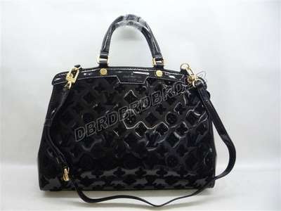 Discount Louis Vuitton Handbags Monogram Vernis M40607 black Wholesale