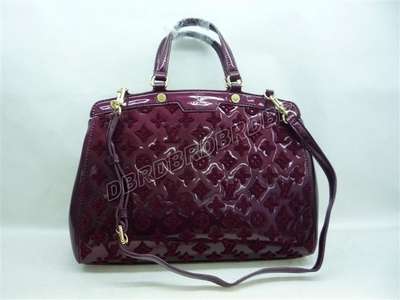 Discount Louis Vuitton Handbags Monogram Vernis M40607 purple Wholesale