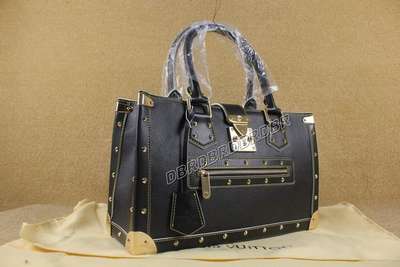 discount louis vuitton handbags suhali leather m91812 black wholesale