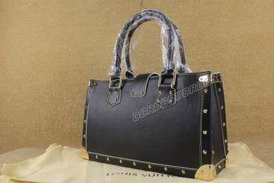 discount louis vuitton handbags suhali leather m91812 black wholesale