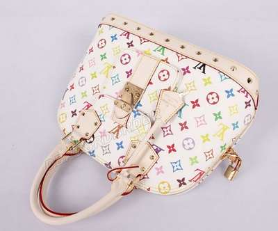 discount louis vuitton handbags monogram multicolore m40441 white multicolor wholesale