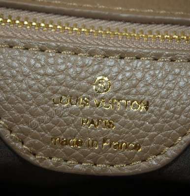 discount louis vuitton handbags leather 98188 khaki wholesale