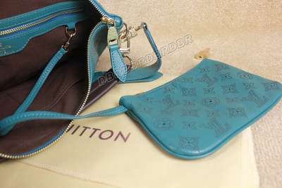 discount louis vuitton handbags monogram mahina m93987 blue wholesale