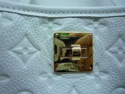 discount louis vuitton handbags monogram empreinte m40516 white wholesale