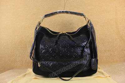 discount louis vuitton handbags monogram empreinte m40588 black wholesale